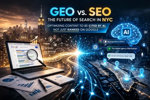 GEO vs. SEO in New York City: Why Being Cited by AI Matters More Than Ranking #1 on Google